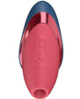 Womanizer Next Liberty Rechargeable Silicone Clitoral Stimulator - Blue/Red
