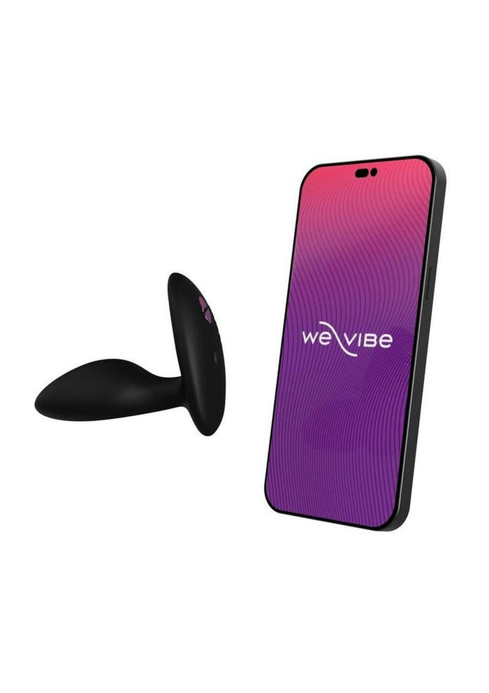 We-Vibe Ditto+ App Compatible Vibrating Butt Plug with Remote Satin Black