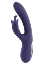 Wings of Frenzy Multi Vibrator with Clitoral Stimulator - Purple