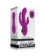 Evolved Fourgasm Triple Stim Vibe w/ Suction Purple