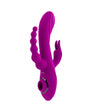 Evolved Fourgasm Triple Stim Vibe w/ Suction Purple