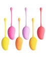 Honey Play Box Mango Tropical Weighted Kegel Ball 6-Piece Exercise Set Assorted Color