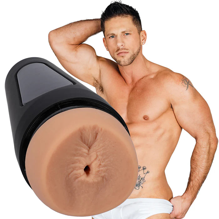 Doc Johnson Man Squeeze Roman Todd Ultraskyn Masturbator - Butt - Vanilla