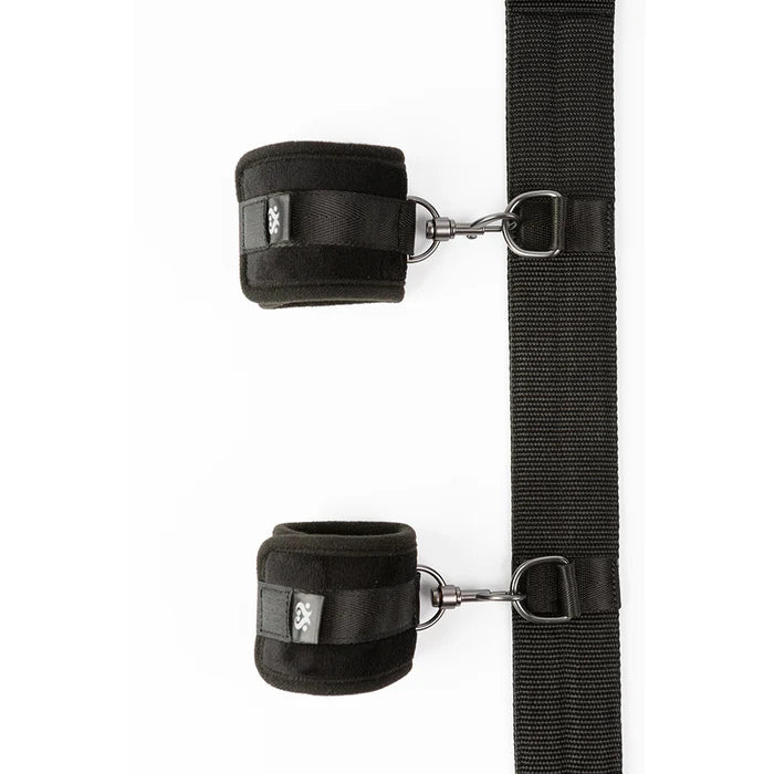 SEI MIO Spread the Love Ankle Spreader Bar with Wrist Cuffs
