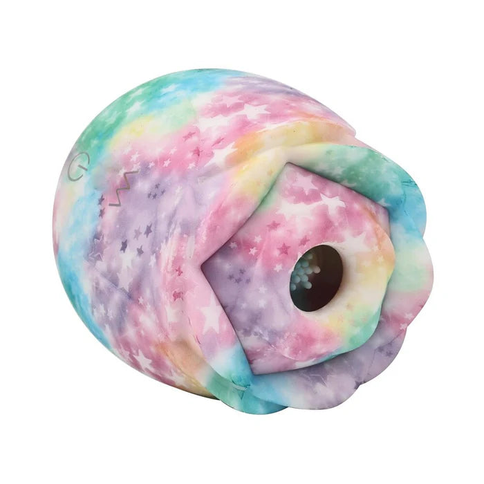 A&E Eve's Ravishing Rose Tapping Clitoral Stimulator Rainbow