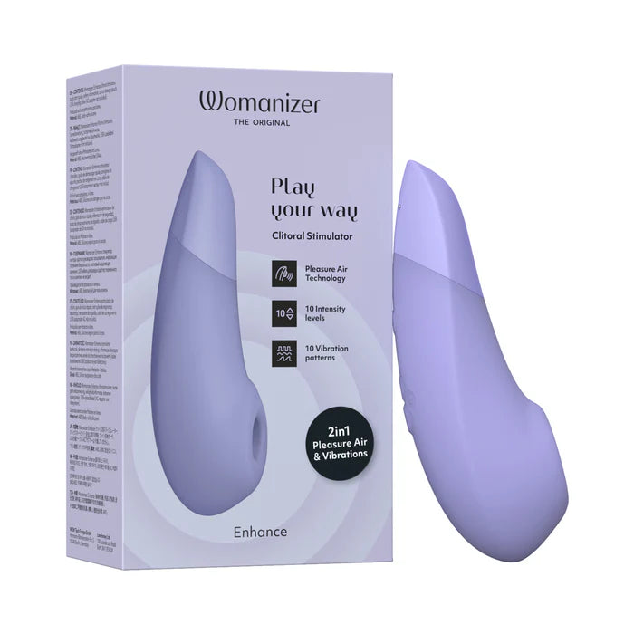 Womanizer Enhance Rechargeable Silicone Clitoral Stimulator - Asst Colors