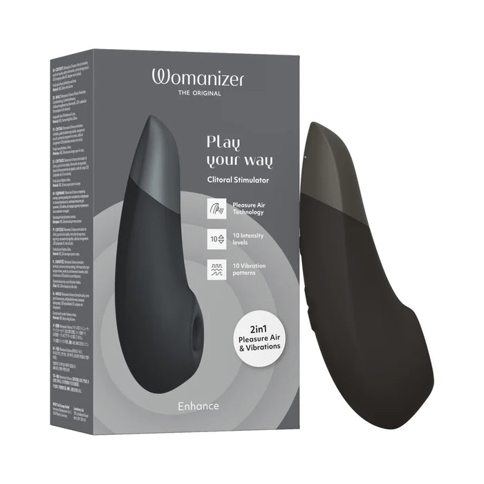 Womanizer Enhance Rechargeable Silicone Clitoral Stimulator - Asst Colors