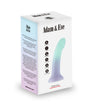 Adam & Eve Ombre Curve Liquid Silicone Dildo