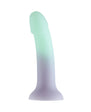 Adam & Eve Ombre Curve Liquid Silicone Dildo