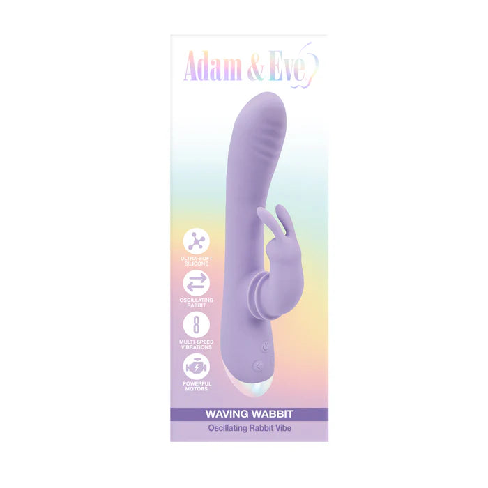 Adam & Eve Waving Wabbit