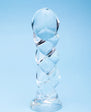 Clarity Seraphic Braid Glass Dildo