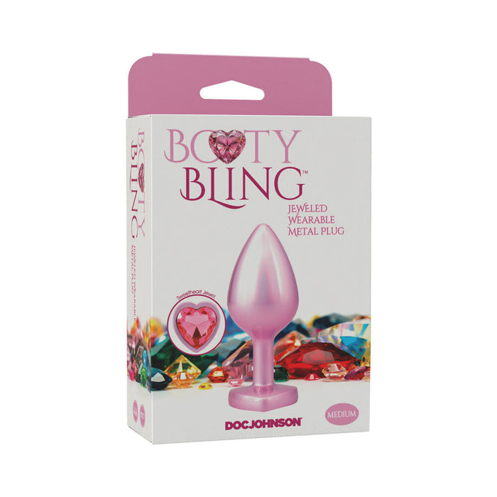 Booty Bling Jeweled Metal Plug - Multiple Sizes