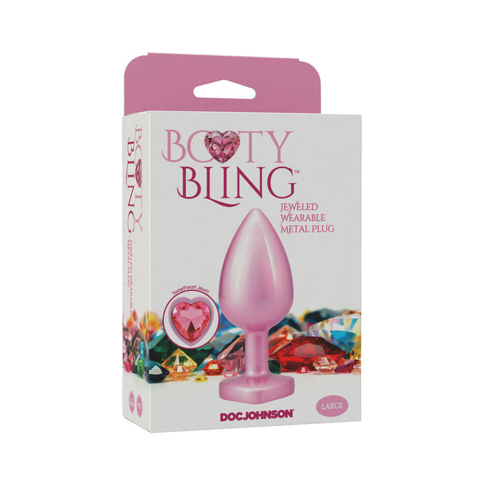 Booty Bling Jeweled Metal Plug - Multiple Sizes