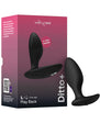 We-Vibe Ditto+ App Compatible Vibrating Butt Plug with Remote Satin Black