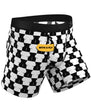Shinesty The Chest Mate Checkered Ball Hammock Pouch Underwear with Fly