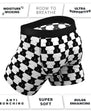 Shinesty The Chest Mate Checkered Ball Hammock Pouch Underwear with Fly