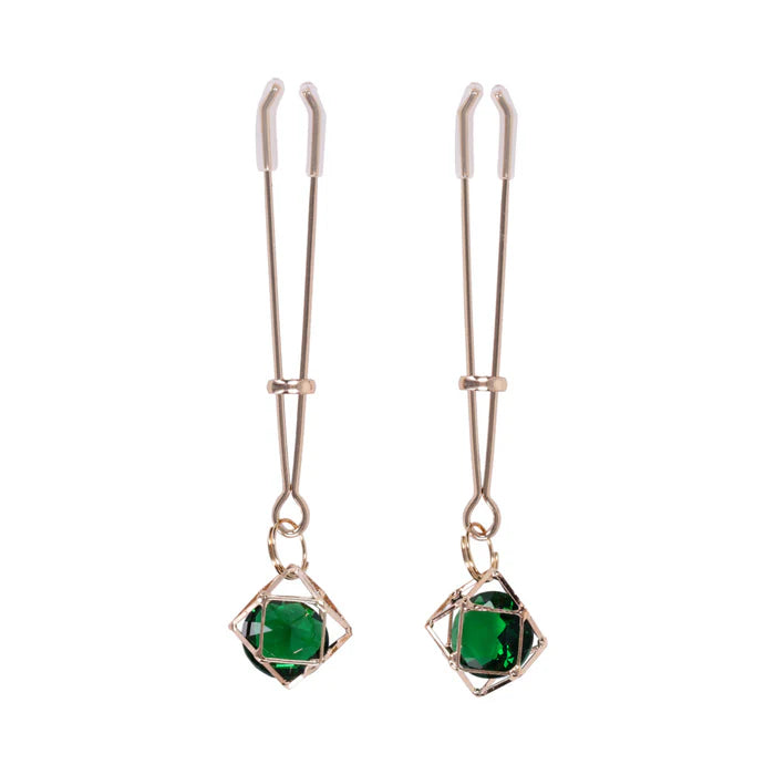 Sex & Mischief Indica Crystal Nipple Clips