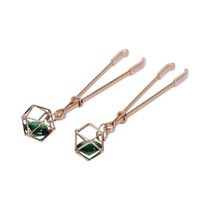 Sex & Mischief Indica Crystal Nipple Clips