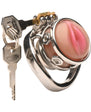 Master Series Pussy Boy Metal Chastity Cage