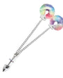 NIXIE Metal Butt Plug & Furry Handcuff Set Unicorn