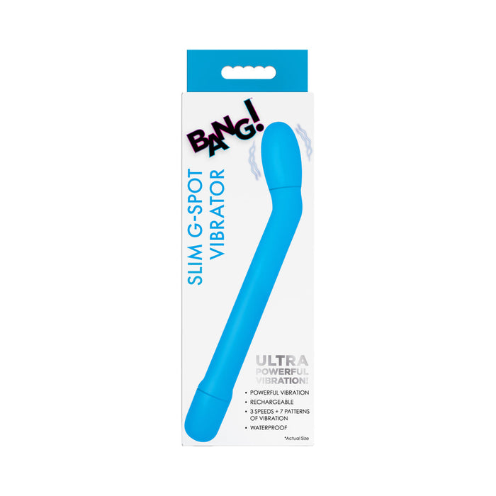 BANG! Slim G-Spot Vibrator Blue