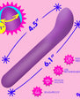 BANG! G-Spot Flexible Silicone Vibrator Purple