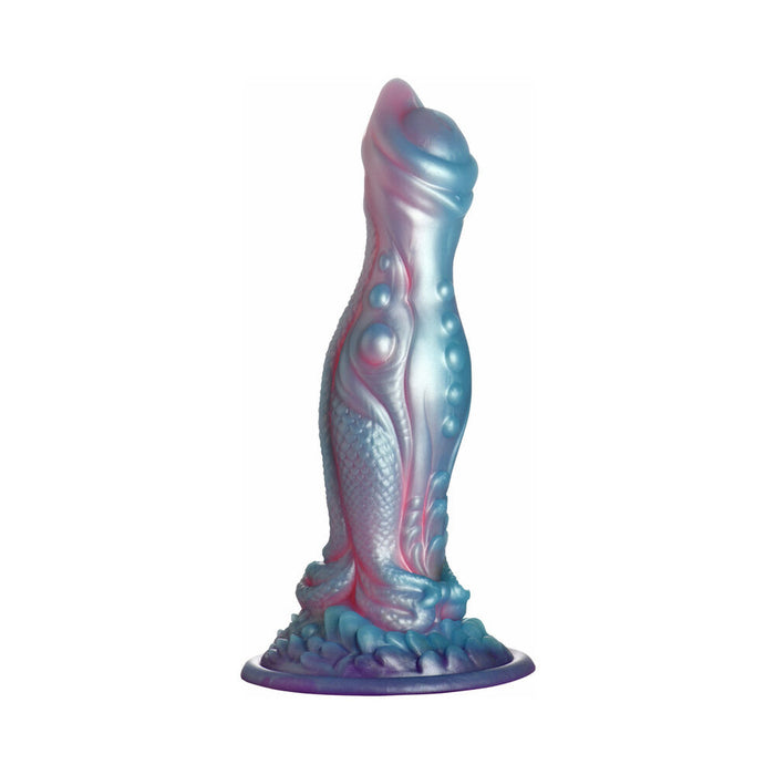 Creature Cocks Delphine Mermaid Silicone Dildo - Blue/Pink