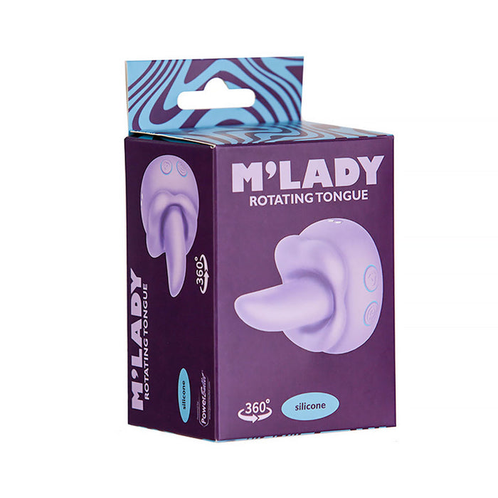 M'Lady Rotating Tongue Lilac