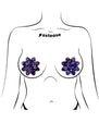 Pastease Midnight Celestial Sun & Moon Petal Breast Pasties