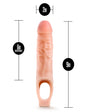 Performance Cock Sheath Penis Extender 9in - Vanilla