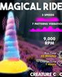 Creature Cocks Unicorn Glow-in-the-Dark Vibrating Silicone Dildo