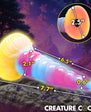 Creature Cocks Unicorn Glow-in-the-Dark Vibrating Silicone Dildo