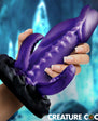 Creature Cocks Leviathan Silicone Dildo - Purple/Black