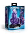 Creature Cocks Leviathan Silicone Dildo - Purple/Black