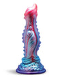 Creature Cocks Delphine Mermaid Silicone Dildo - Blue/Pink
