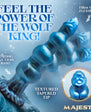 Creature Cocks Auren Wolf King Silicone Dildo - Blue