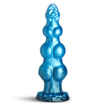 Creature Cocks Auren Wolf King Silicone Dildo - Blue