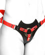 Creature Cocks Maelith Adjustable Strap-On Harness - Red/Black