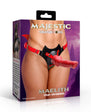 Creature Cocks Maelith Adjustable Strap-On Harness - Red/Black