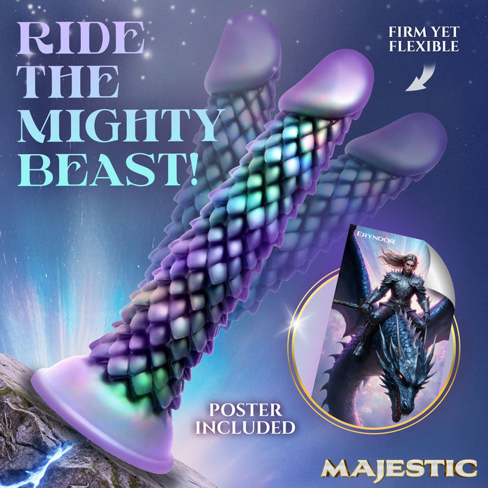 Creature Cocks Eryndor Silicone Dildo - Multicolor