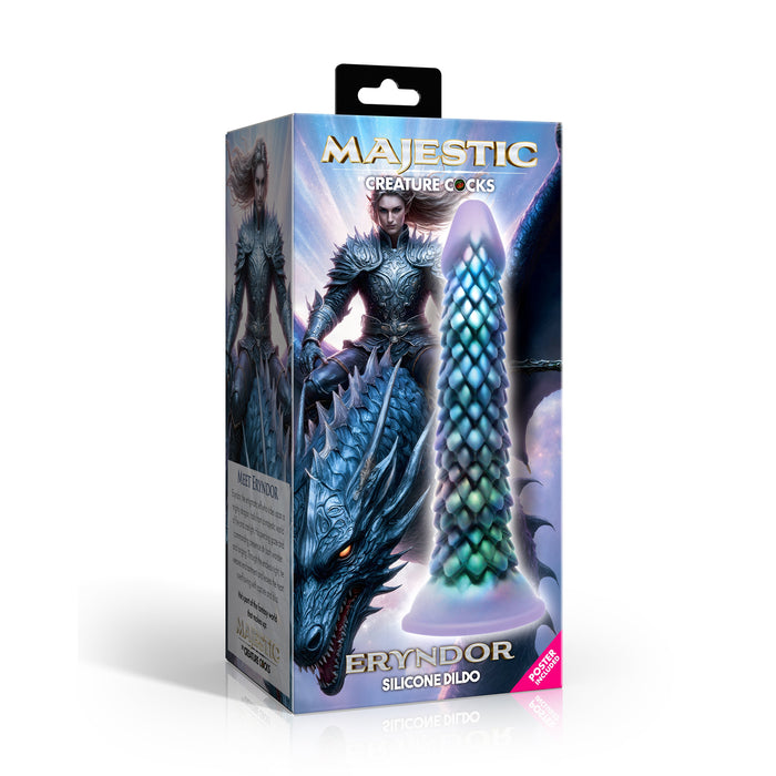 Creature Cocks Eryndor Silicone Dildo - Multicolor