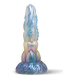 Creature Cocks Crysta Silicone Dildo - Blue/White