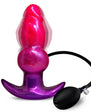 Creature Cocks Astro Inflatable Silicone Anal Plug - Pink/Purple