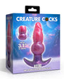 Creature Cocks Astro Inflatable Silicone Anal Plug - Pink/Purple