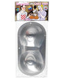 Boobie Cake Pan - Silver
