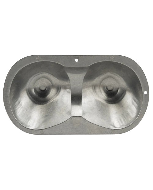 Boobie Cake Pan - Silver
