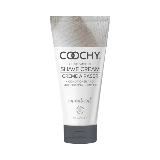 COOCHY Shave Cream - Assorted Scent - 0.5 oz Tube