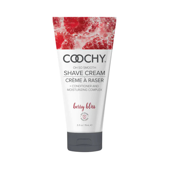 COOCHY Shave Cream - Assorted Scent - 0.5 oz Tube