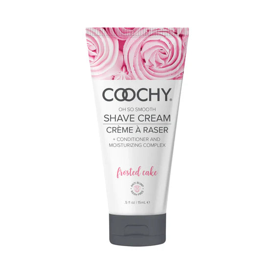 COOCHY Shave Cream - Assorted Scent - 0.5 oz Tube