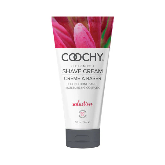 COOCHY Shave Cream - Assorted Scent - 0.5 oz Tube